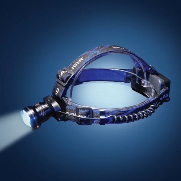 Налобний ліхтар Tiross TS 1146 професійний 10W, 360 lm із зумом