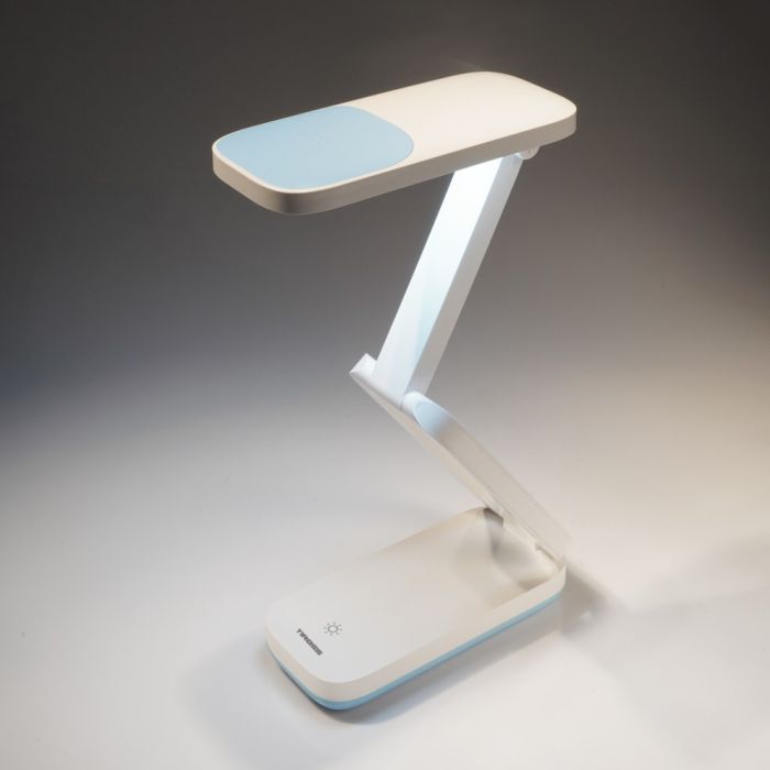 Tiross TS2231 — портативна акумуляторна настільна лампа 3W 210lm 2000 mAh